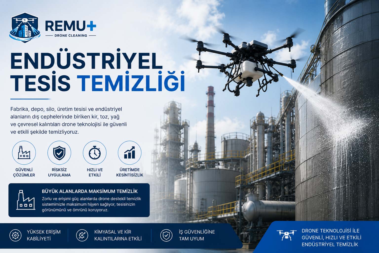 Endüstriyel Tesis Temizliği